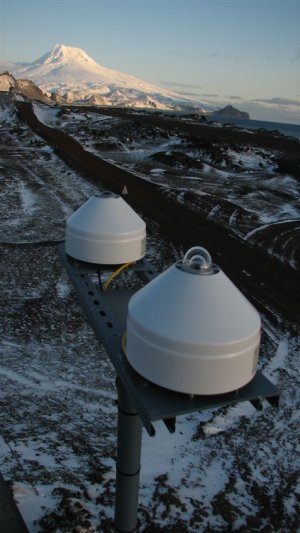 The equipment at Jan Mayen